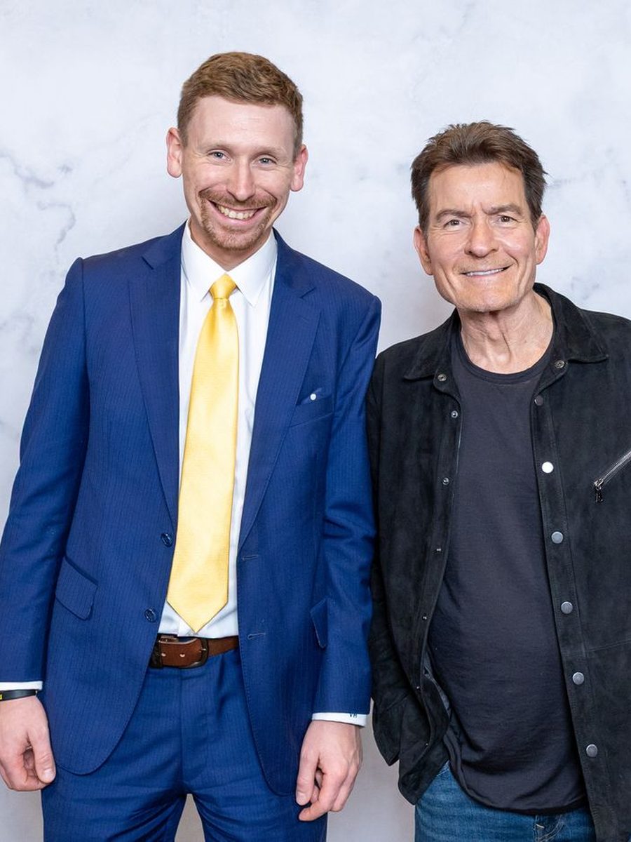 Vincent Hovorka a Charlie Sheen